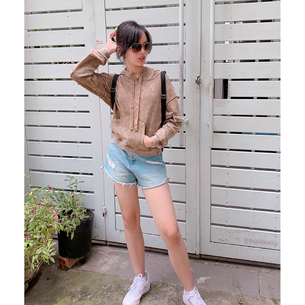 [Áo Khoát ] Áo Hoodie Basic Trơn Giữ Ấm Mùa Lạnh Thoát Rút Mồ Hôi Mùa Nóng | BigBuy360 - bigbuy360.vn