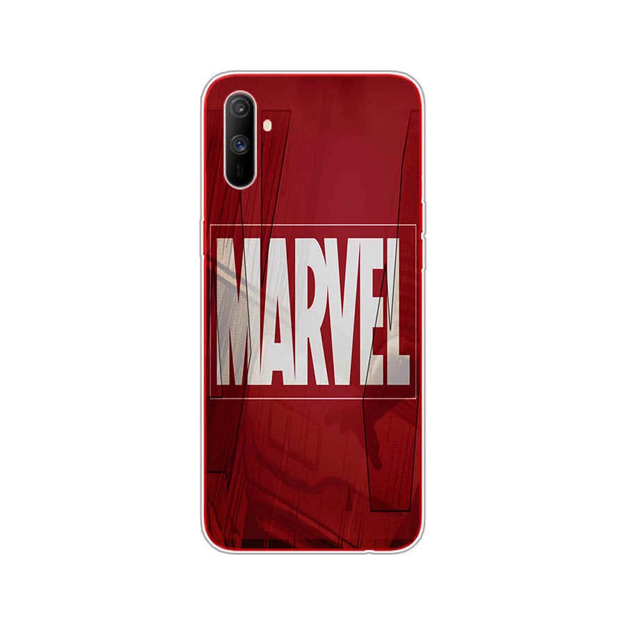 MARVEL Ốp Lưng Bảo Vệ Điện Thoại Oppo Realme C3 A1K A37 Neo 9 F1 A35 F9 Pro