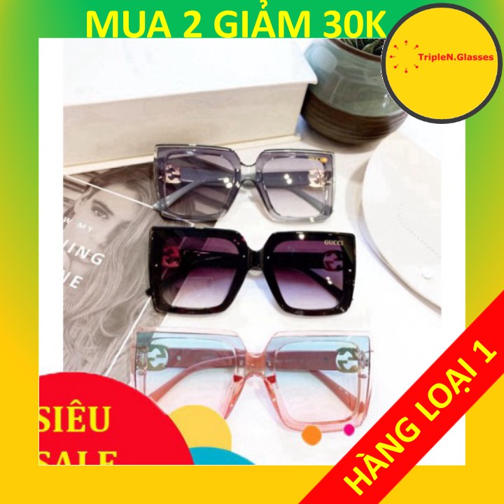 Kính mát thời trang nữ A2081 💎 Kính chống tia UV bảo vệ mắt