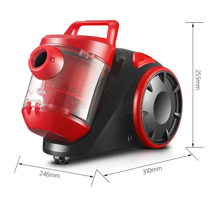 Máy hút bụi cầm tay KONKA công suất 1200W dung tích 1.5 Lít