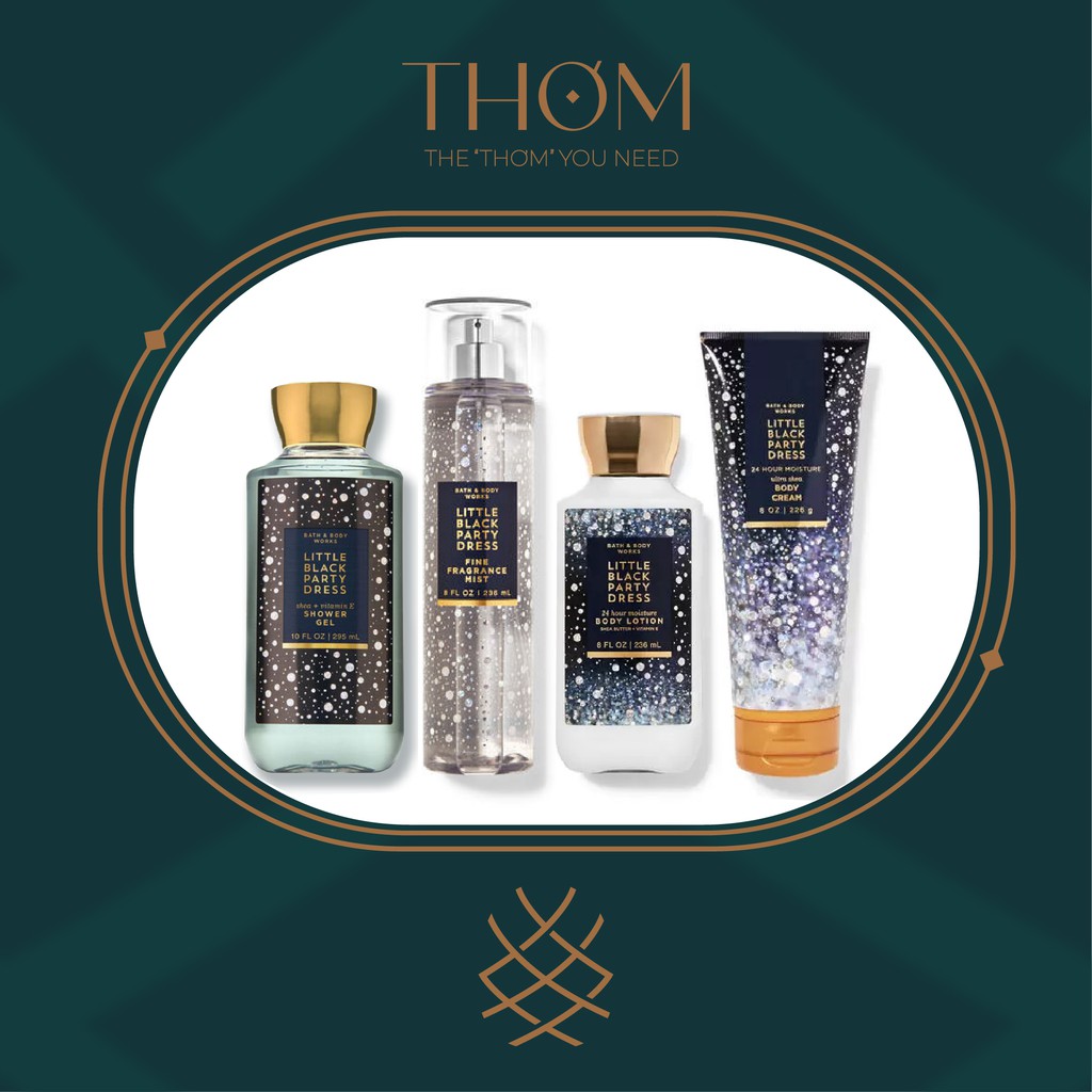 LITTLE BLACK PARTY DRESS | Sản Phẩm Tắm Dưỡng Xịt Thơm Toàn Thân Bath & Body Works