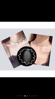 Choker đá ziczac