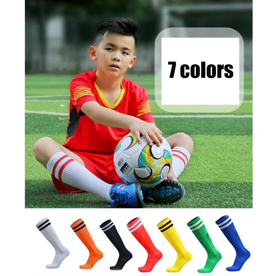 Vớ đá banh ống dài qua gối phong cách thể thao thời trang chất lượng cao