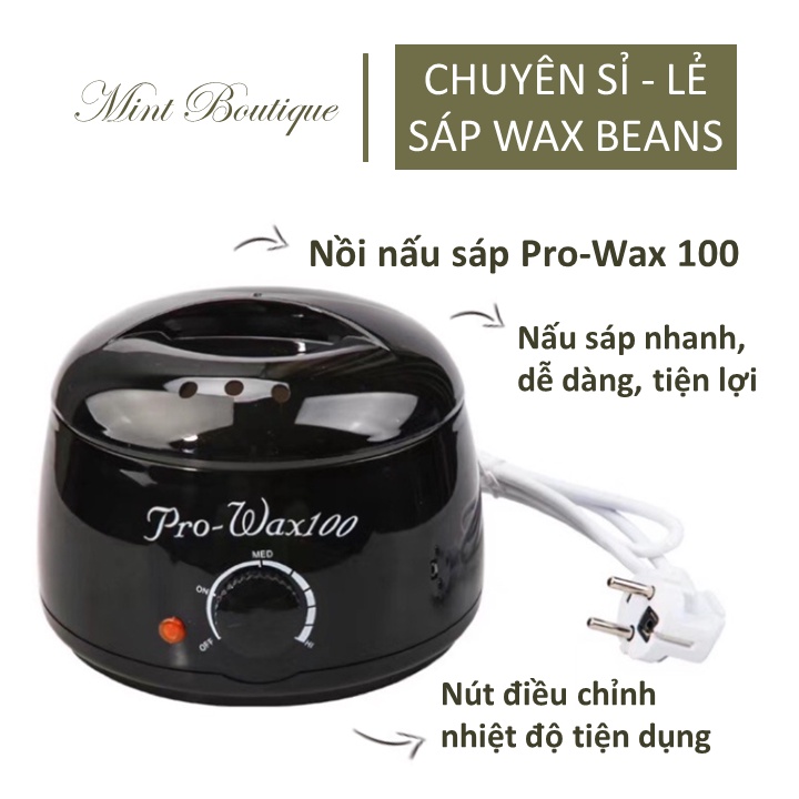Nồi nấu sáp wax lông, nồi nấu sáp Pro wax 100