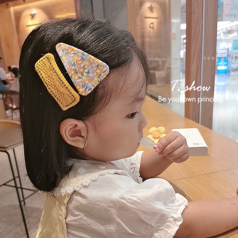 Kẹp tóc phong cách thời trang Hàn Quốc cho bé gái
