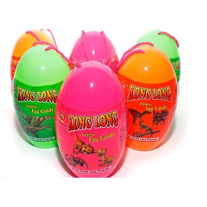 Kẹo đồ chơi trứng to khủng long 100g - Kẹo trái cây Popop