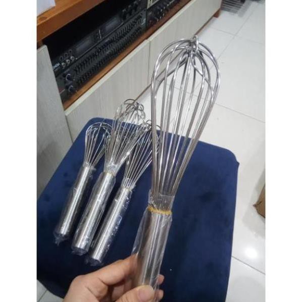 Dụng cụ Phới lồng đánh trứng trộn bột trà chanh làm bánh inox 304 dày dặn cao cấp đẹp GDTH