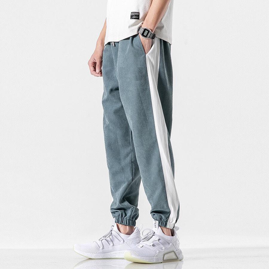 QUẦN JOGGER BASIC SỌC CHẤT DA LỘN KAT-UNISEX | BigBuy360 - bigbuy360.vn