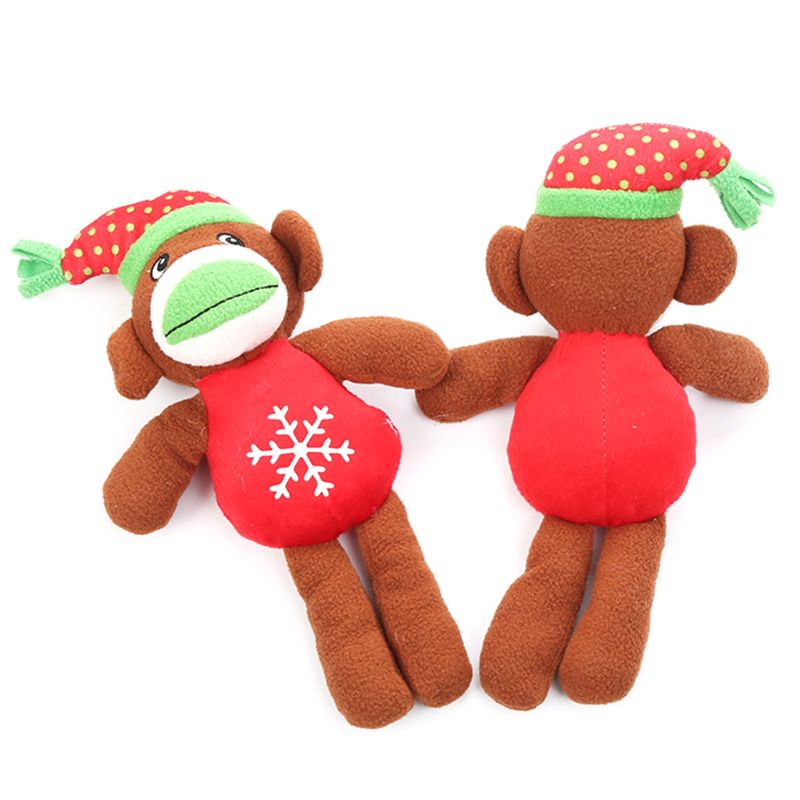 Đồ Chơi Nhồi Bông Hình Chú Chó May Mắn Dễ Thương Cho Cún Cưng Gặm Răng