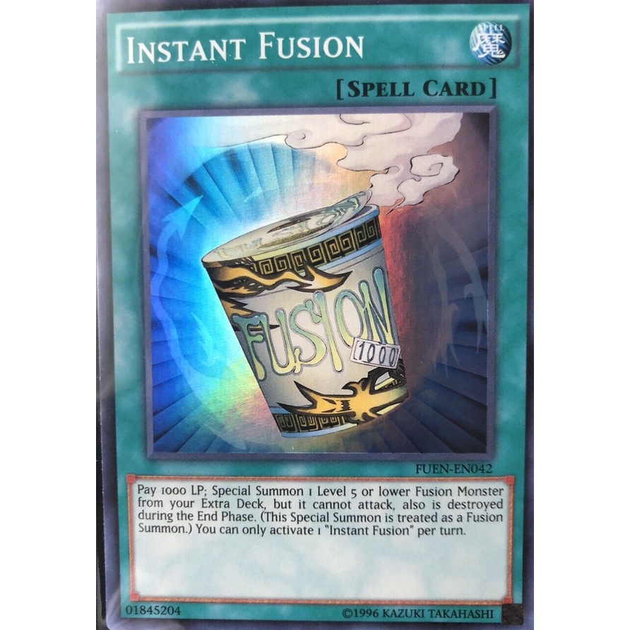 Thẻ bài YUGIOH – Instant Fusion – FUEN-EN042 – Super Rare 1st Edition