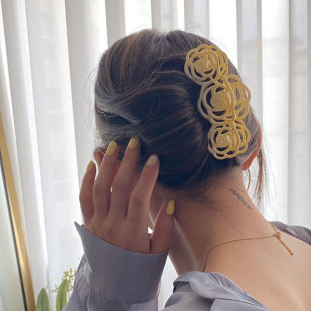 Kẹp Tóc Càng Cua Màu Sắc Ngọt Ngào Phong Cách Hàn Quốc