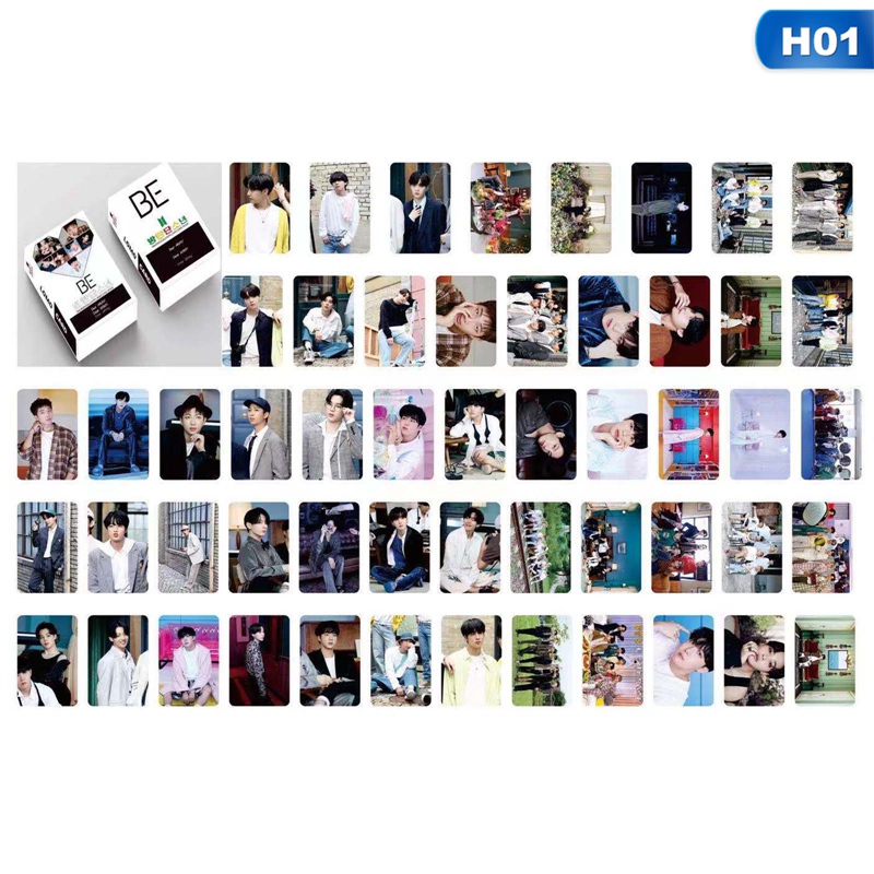 Hộp 54 Ảnh Lomo Card Mini Hình Nhóm Nhạc Kpop 2020