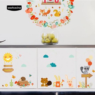 Giấy dán tường trang trí hình thú