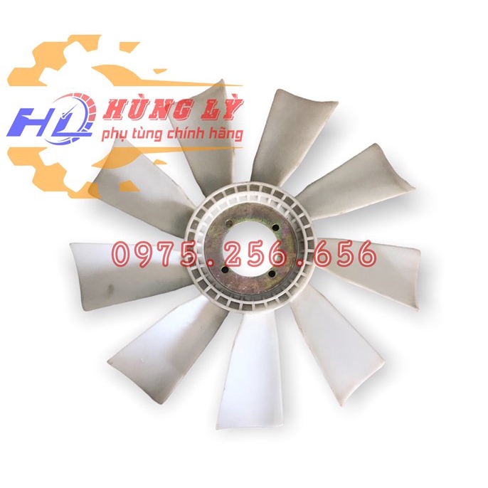 Cánh quạt phi 53 lỗ 86 9 cánh phụ tùng ô tô phụ tùng Hùng Lỳ