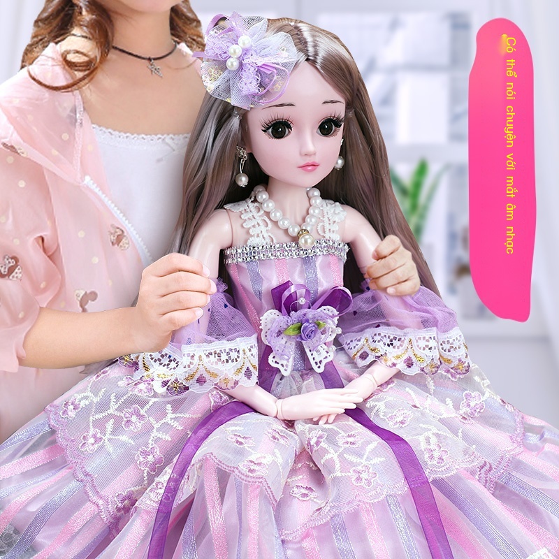 Bộ Đồ Chơi Búp Bê Công Chúa Barbie 60cm Dành Cho Bé Gái 2020