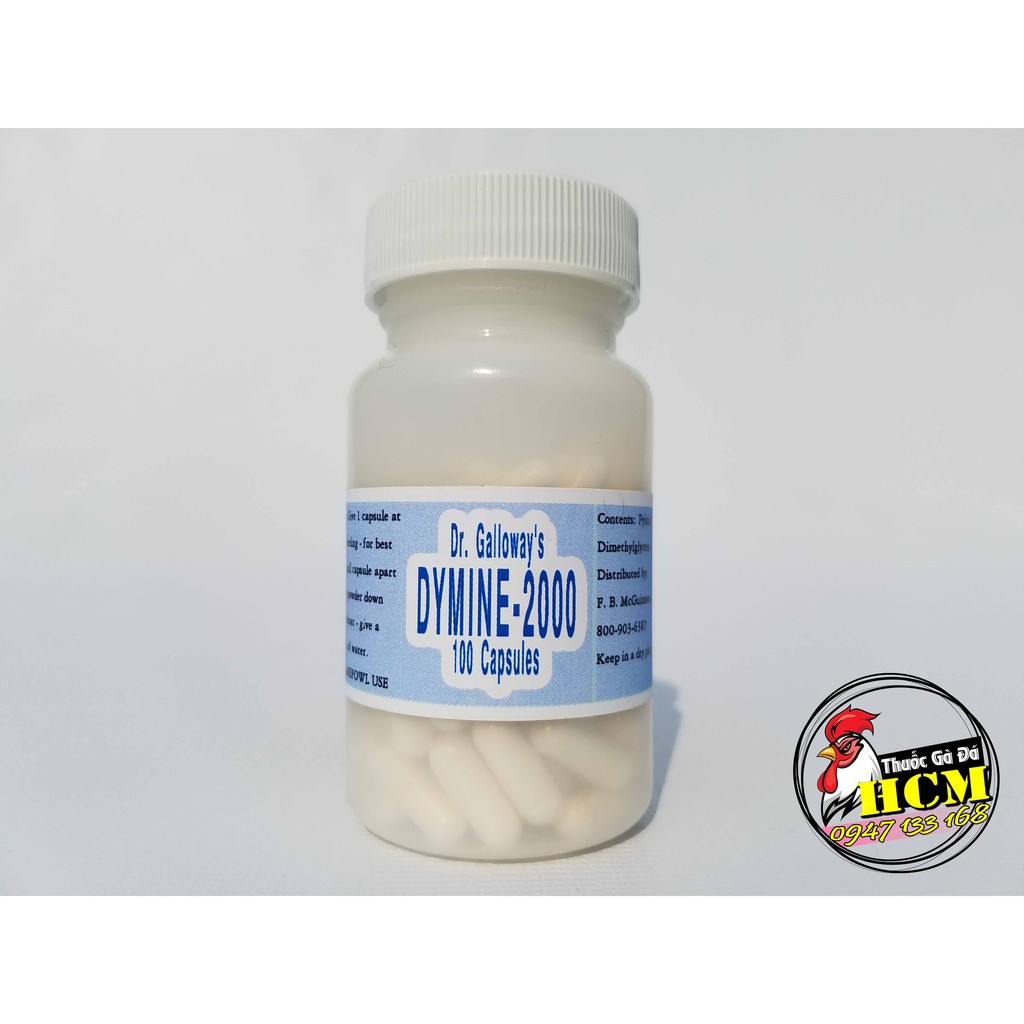 Thuốc Gà Đá DYMINE 2000 Tăng Bo Lỳ Đòn Lướt Ói Cực Tốt