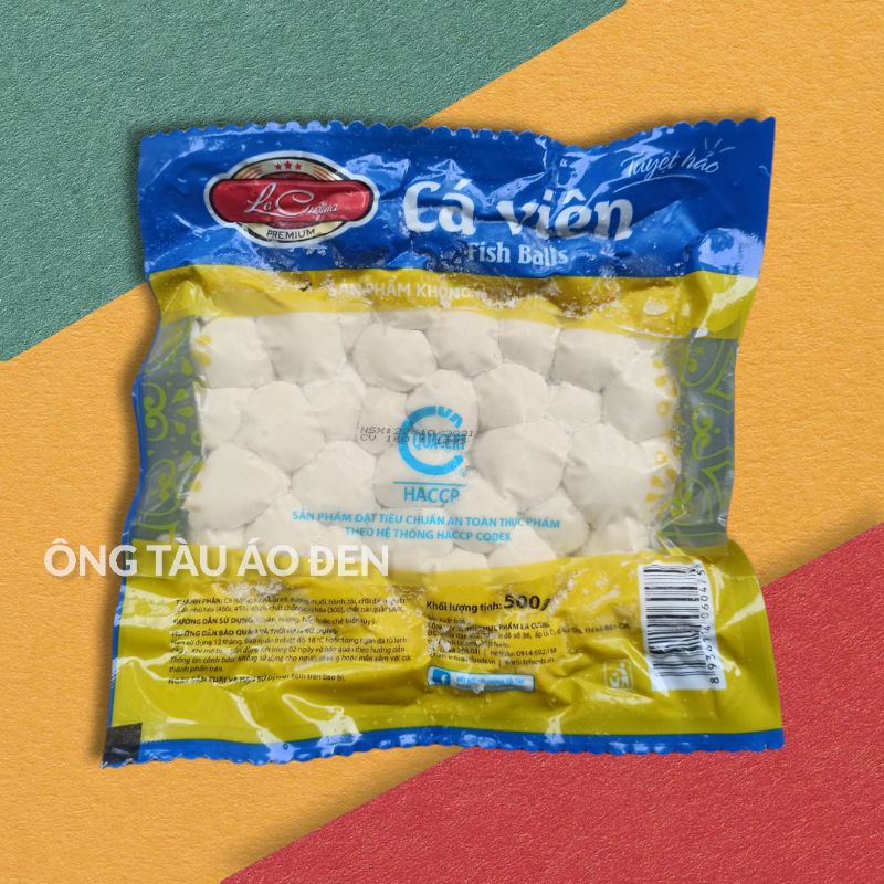 Cá viên chiên loại ngon, viên chiên ăn vặt , viên thả lẩu ngon