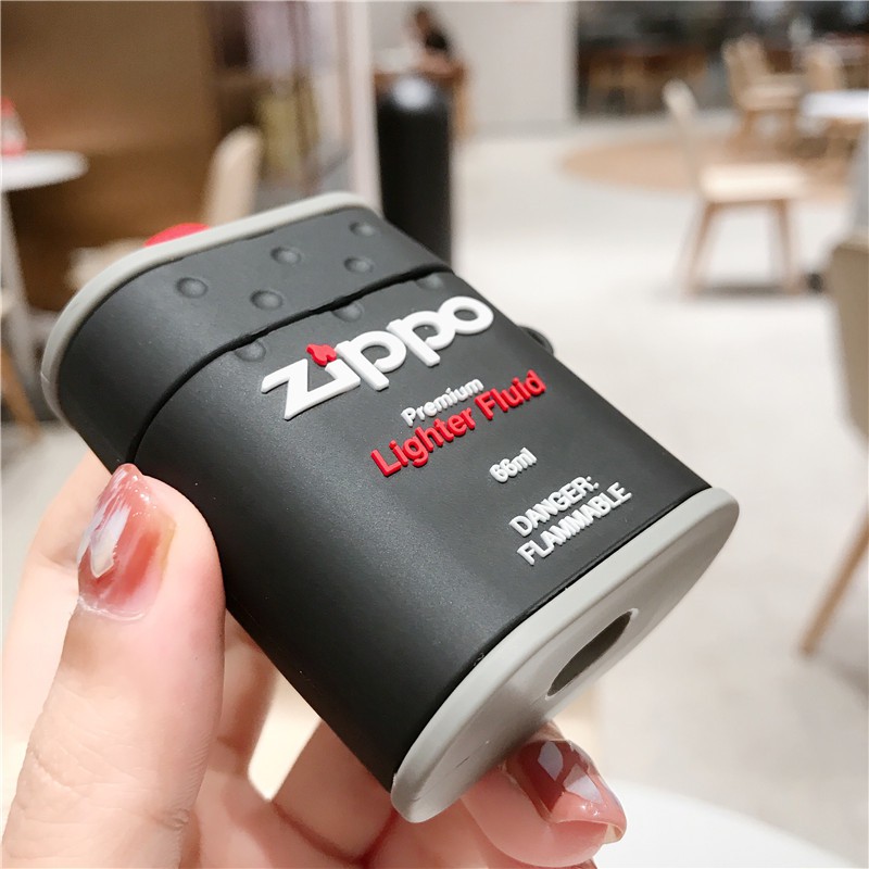 Bao Case Cho Airpods 1/ Airpods 2 Hình Bình Gas Zippo.