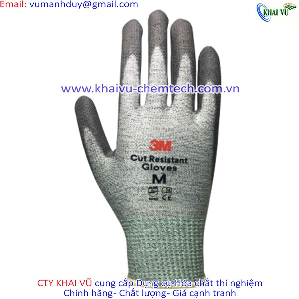 Găng Tay Chống Cắt Cấp Độ 3 3M (Size M) - Xám