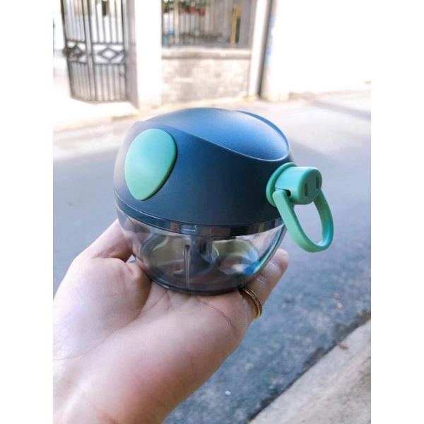 Máy xay tỏi ớt, xay đồ ăn dặm hình con heo cầm tay mini chính hãng Lock&amp;Lock,