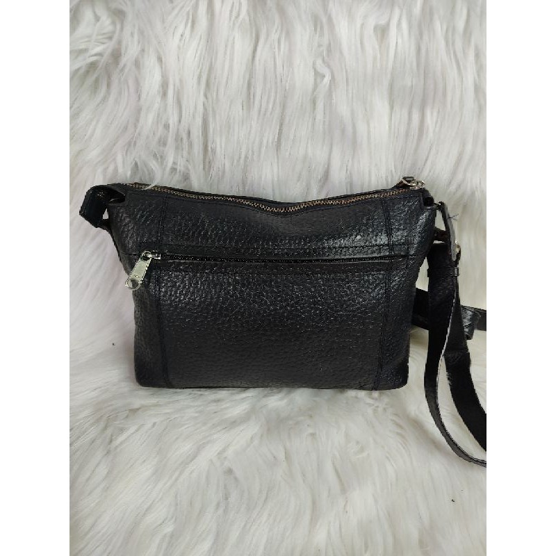 Túi da thật đeo chéo