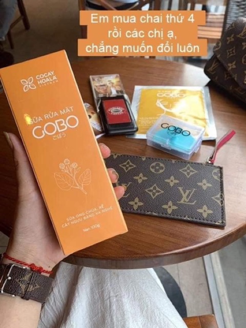 Sữa rửa mặt Gobo làm sạch sâu Cỏ Cây Hoa Lá 100g | BigBuy360 - bigbuy360.vn