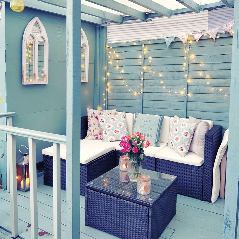 Combo dây đèn led và kẹp gỗ (bảo hành, chớp nháy 3 cấp độ 4 mét) trang trí tiệc sinh nhật, decor phòng Teddy Bear stor