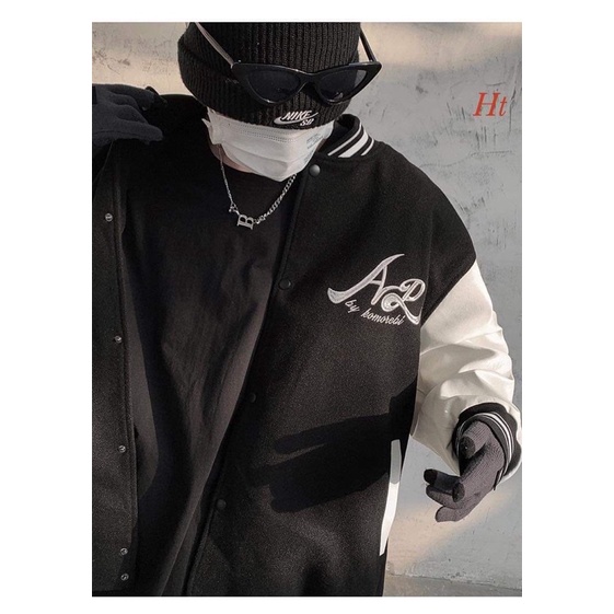 Áo bomber phối tay AR HT12