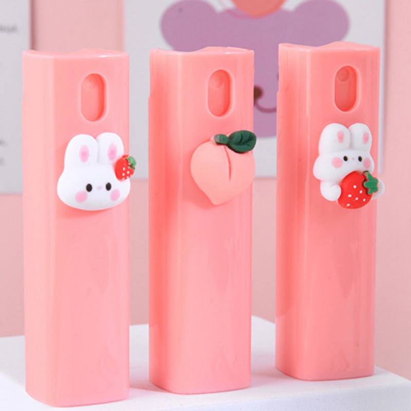 Chai Rỗng 10ml Bằng Nhựa Trong Suốt Dạng Xịt Đựng Nước Hoa Họa Tiết Hoạt Hình