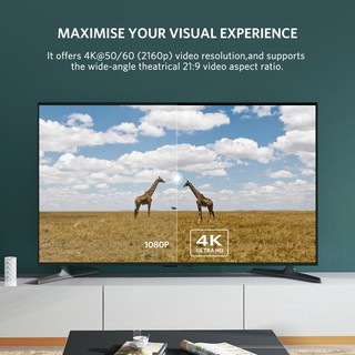 [Mã SKAMSALE0123 giảm 10% đơn 200k] Cáp HDMI 2m siêu mỏng hỗ trợ 4K, 3D Ugreen 30478