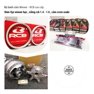 Combo bộ bánh căm Winner cao cấp RCB hoặc UNI