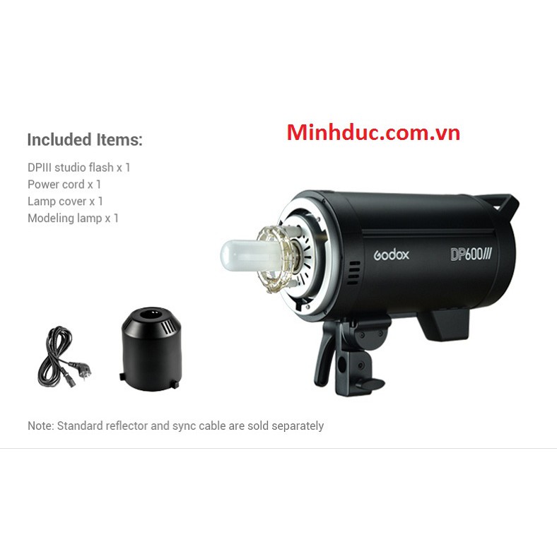 Đèn Flash Studio Godox DP600III 600w Minh Đức