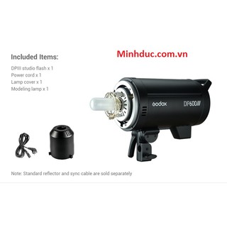 Đèn flash studio godox dp600iii 600w minh đức