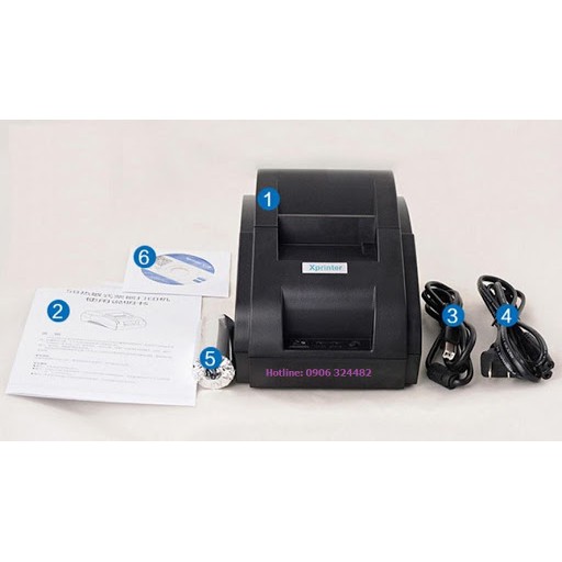 👉 Mua Máy in hóa đơn Xprinter 58iih tặng 05 cuộn Bill giá xả kho ( bán cutloss )