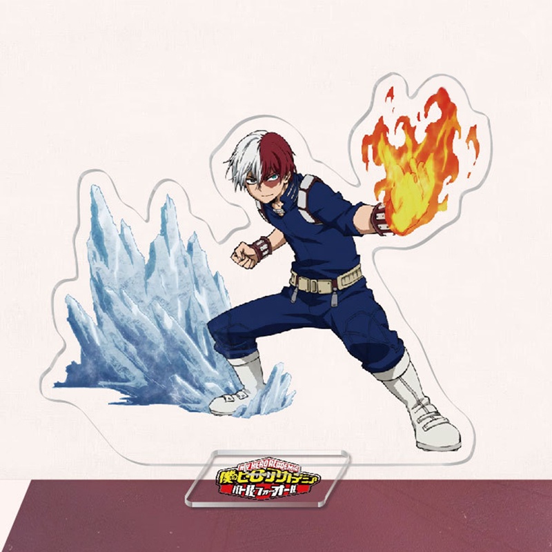 Mô hình nhân vật phim học viện anh hùng bằng acrylic