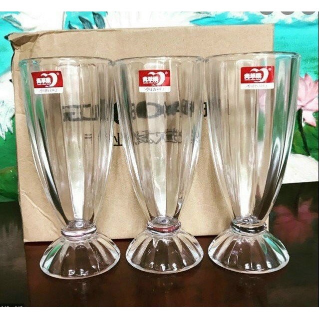 Ly thủy tinh/ Ly cocktail / Ly kem sang trọng, phong cách, decor xinh xắn (1 chiếc)