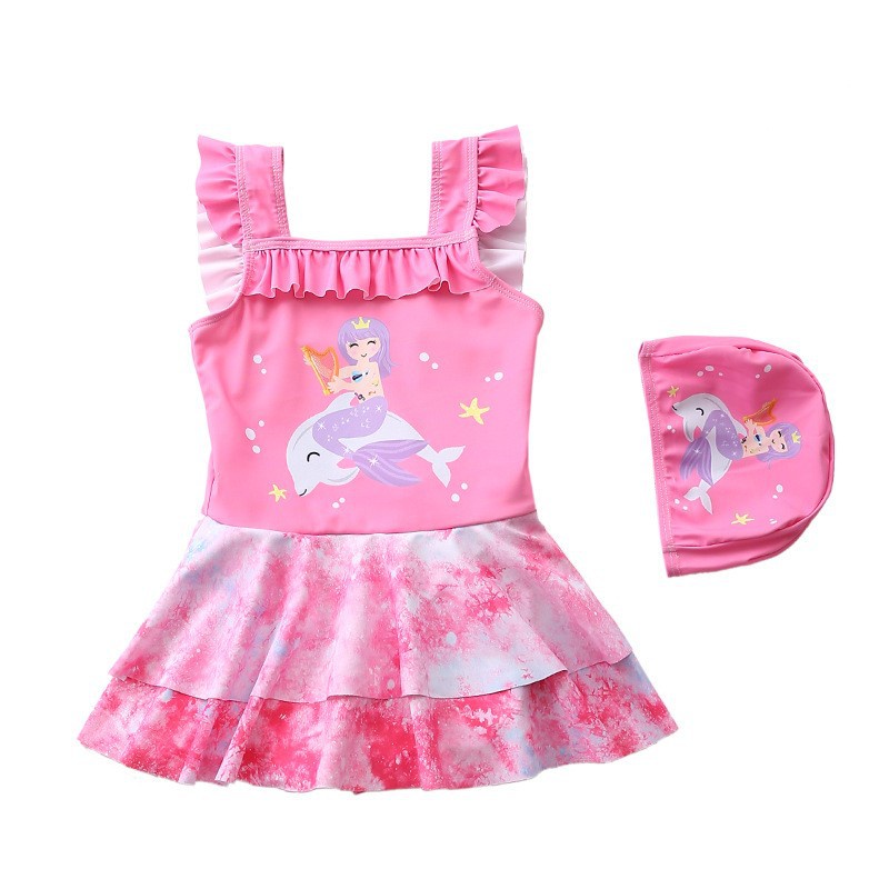 Đồ Bơi Một Mảnh Cỡ Lớn / Trung Bình / Nhỏ Phong Cách Thời Trang Mới Dễ Thương Cho Bé Gái-081