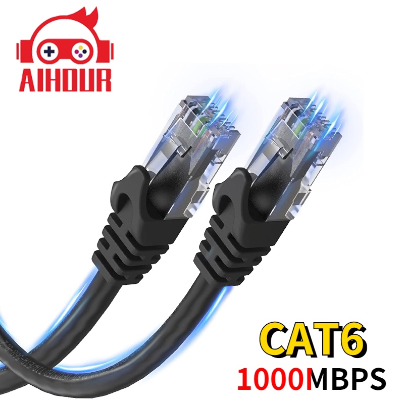Dây Mạng Cat6 Bấm Sẵn 2 Đầu dài 5m 10m 15m 20m 30m 50m - CAT6 Ethernet tốc độ cao chuẩn cáp mạng cáp ngoài trời，cho bộ định tuyến PC/laptop