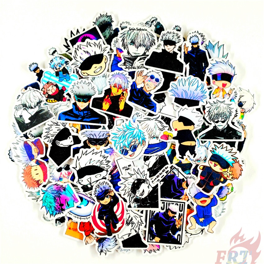 120Pcs/Set ★★★ Jujutsu Kaisen . Gojo Satoru S-1 Mini Diary Manual Stickers ★★★ DIY Fashion Scrapbooks Album Decor Decals Stickers