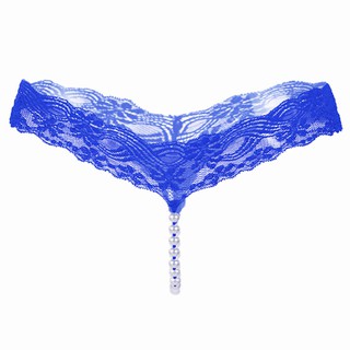 Quần Lọt Khe Váy Ren Sexy Phối Hạt Gợi Cảm - Xanh biển