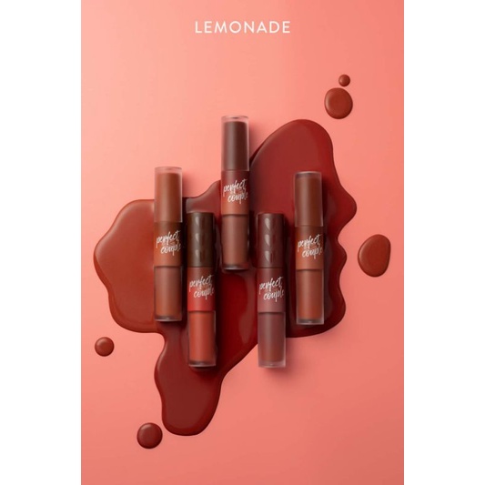 SON KEM LÌ PERFECT COUPLE LIP FASHIONISTAR LEMONADE x CHÂU BÙI