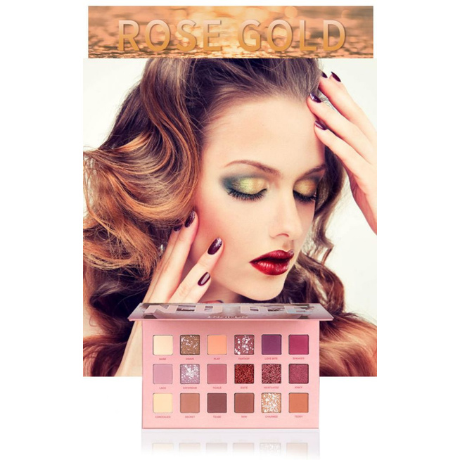 Bảng Phấn Mắt Huda STORY 18 Màu Lì Và Ánh Ngọc Trai Kết Hợp Thời Trang MKE | BigBuy360 - bigbuy360.vn