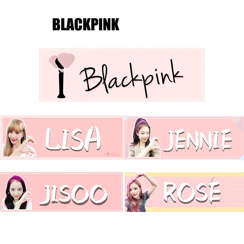 Banner Blackpink + thành viên ( mẫu mới)