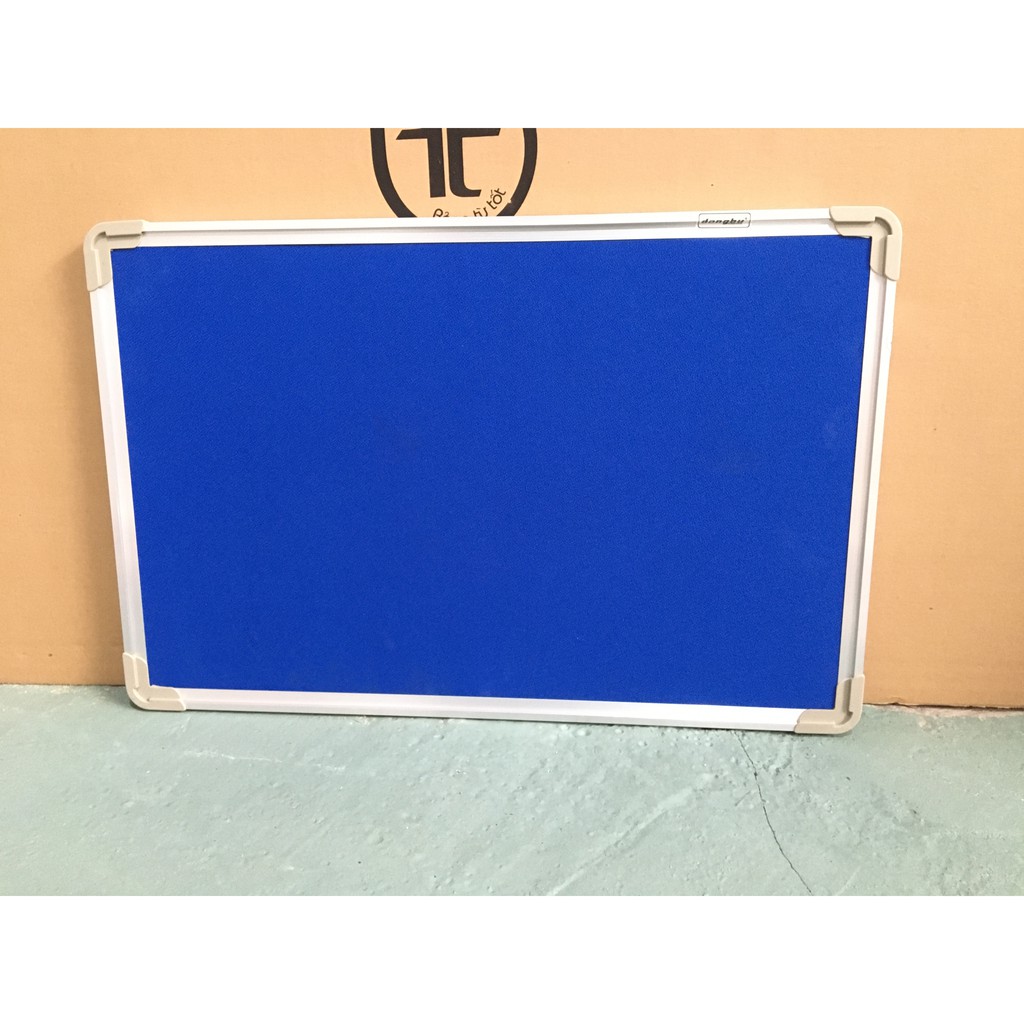 Bảng ghim nỉ ghim thông tin 40x60cm (Tặng 35 chiếc đinh ghim ngũ sắc)