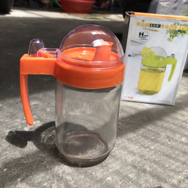 Bình đựng nước mắm, dầu giấm thuỷ tinh