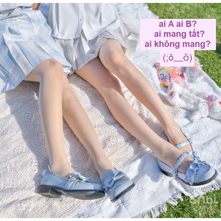 [Sẵn & Order] [Chính hãng] [SNBL] Hộp 3 chiếc quần tất mùa hè mỏng sáng chân tự nhiên