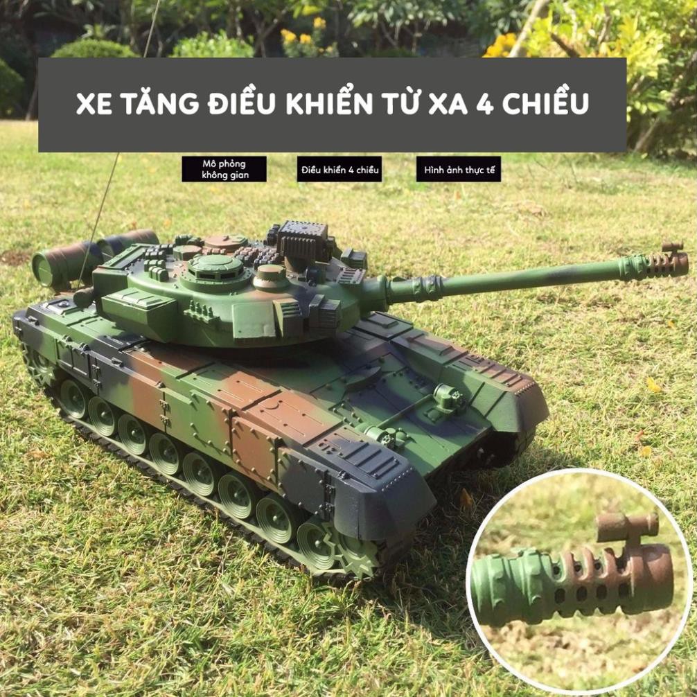 Xe Tăng Điều Khiển Từ Xa, Xe Điều Khiển Từ Xa Cho Bé, Chất Liệu Nhựa Cao Cấp An Toàn Cho Bé