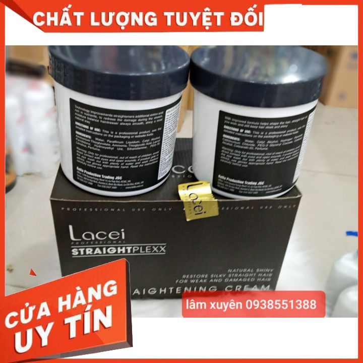 KEM DUỖI PHỤC HỒI TÓC LACEI STRAIGHT PLEXX 1000ML X2 FREESHIP  duỗi tóc thẳng tự nhiên ,mềm mượt ,giữ độ ẩm tóc khỏe