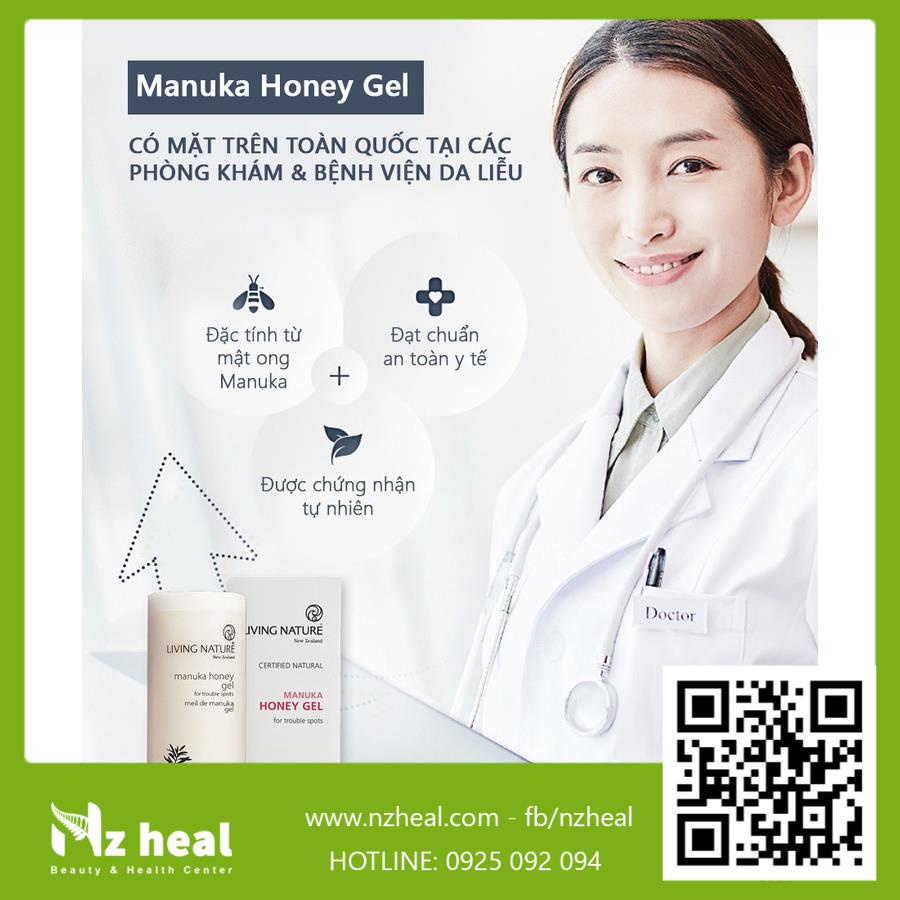 [Hỏa tốc] Gel mụn Living Nature Manuka Honey Gel 50ml