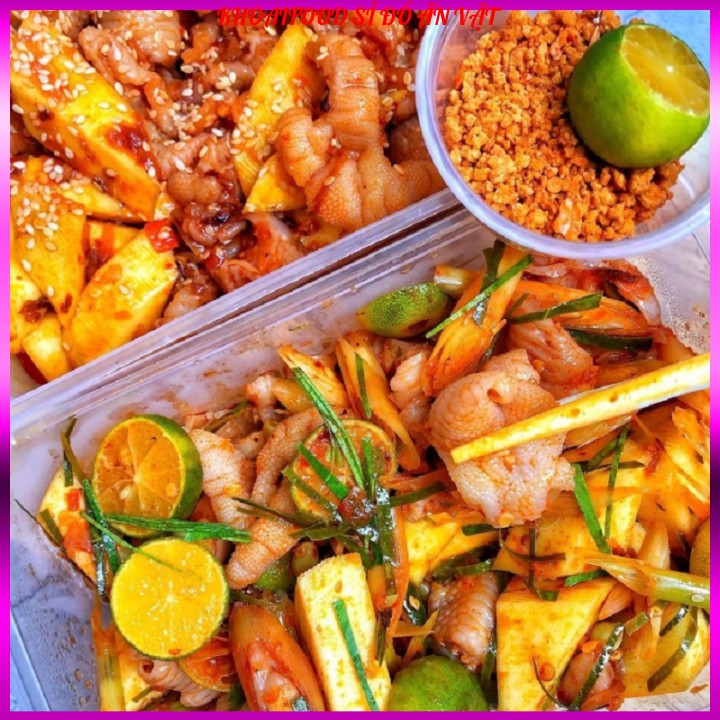 Chân gà rút xương đóng gói 1kg làm chân gà cay size vừa | BigBuy360 - bigbuy360.vn